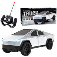 Camiones de juguete a control remoto Tesla Cybertruck, batería recargable, minivehículos RC, juguetes de Navidad, regalo para niños y niñas mayores de 6 años.