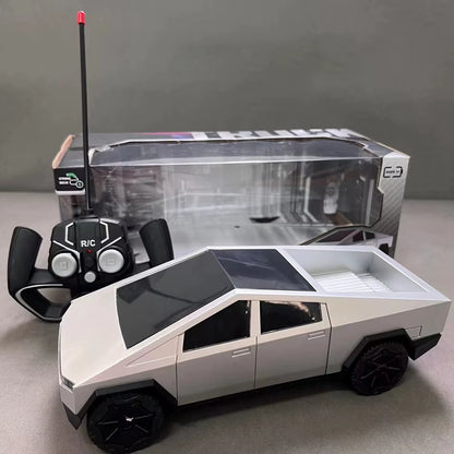 Camiones de juguete a control remoto Tesla Cybertruck, batería recargable, minivehículos RC, juguetes de Navidad, regalo para niños y niñas mayores de 6 años.